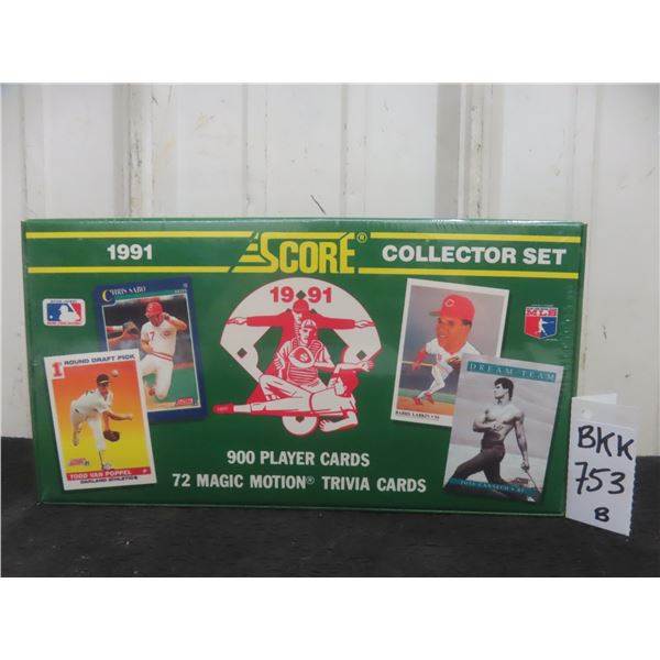 1991 Score Baseball Collector Set, Factory Sealed