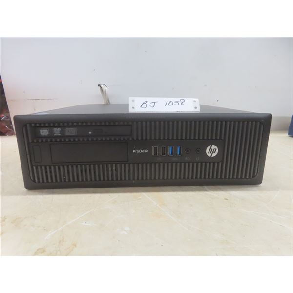 HP ProDesk Computer Model 600 G1 with Intel i5, Wi-Fi, Power Cable, Windows 11 Installed &