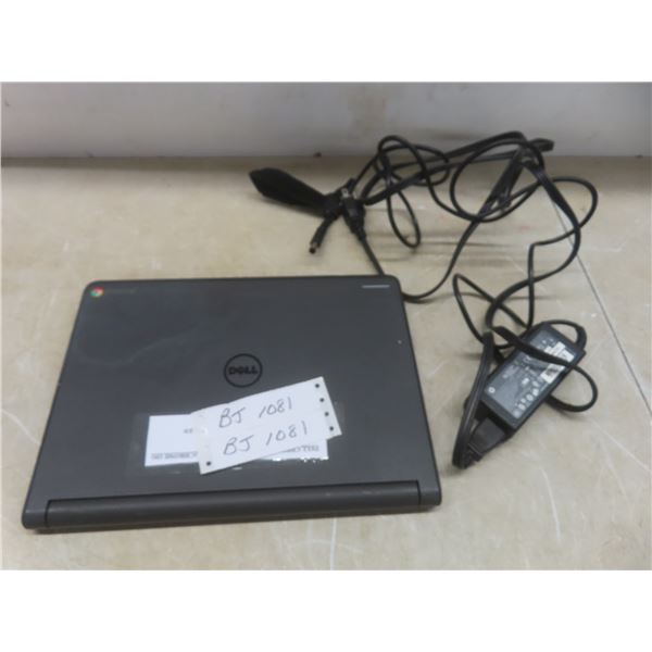 Dell Chromebook Laptop – Intel (Chrome OS), SSD Drive, Factory Reset, Power Cable, Google Chrome