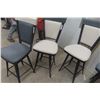 Image 2 : Six Swivel Dining Room Chairs