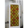 Image 2 : 2 x Painted Door in Stained-Glass Style 18" x 77"