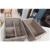 Image 3 : 2 x Painted Wood Crate