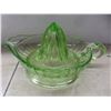Image 5 : Uranium Glass, Fire-King Mixing Bowl and Blown Glass