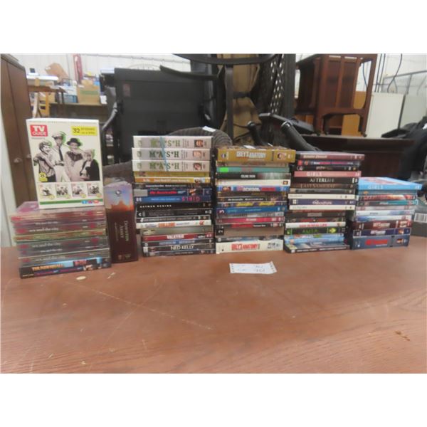 Fifty-Plus DVDs: Movies & Series – MASH, Grey's Anatomy, Sex and the City and More