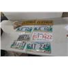 Image 1 : Eight License Plates – Auto & Motorcycle Collection, Issue & Stock Car Trophy