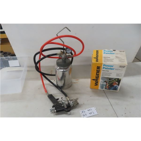 Two Paint Sprayers - 1 Air, 1 Electric