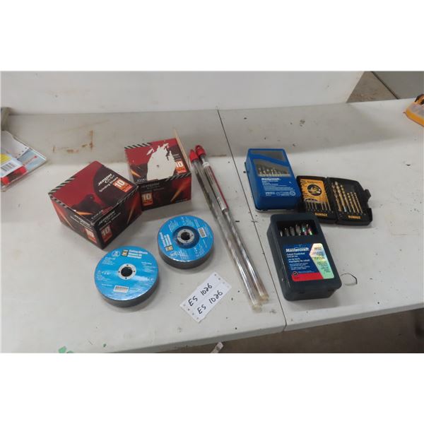 Forty Angle Grinding Discs & Drill Bits