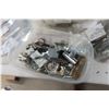 Image 6 : Various Hardware, Electrical & Plumbing Screws, Clamps, Spring Hinges, Brackets & Plugs