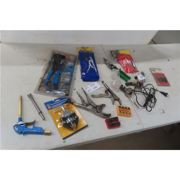 Tin Snips, Vyse Grips, and More