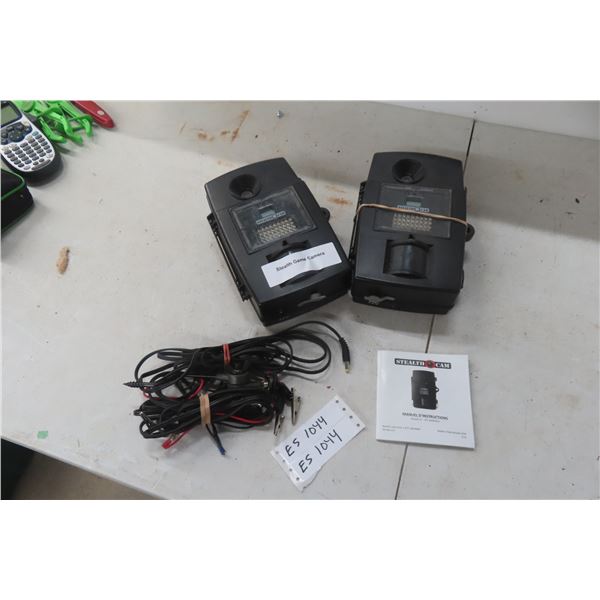 Two Stealth Game Cameras
