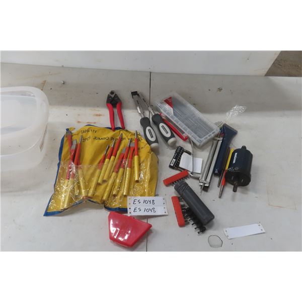 Chisels, Punches, Screw Bits & More