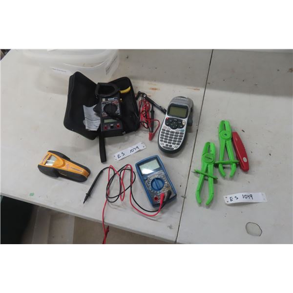 Digital Clamp Meter, Digital Multi-Meter & Laser Tachometer