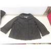 Image 2 : Two Ladies' Coats Size Small–Medium: Persian Lamb Style (Small Tear & Wear on First Jacket