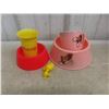 Image 9 : Vintage Viking Radio, Sunbeam World Time Alarm Clock, Picnic Jug, Tomee Tipper, Cup & Bowl and More