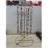 Image 8 : Hostess Chip Store Display Revolving Metal Rack 33" x 17"