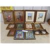 Image 1 : Thirteen Framed Pictures – Largest 14" x 11"