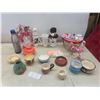 Image 1 : New Christmas Mixing Bowl with Matching Spatula and More, Coffee Mug and Pottery Piece