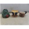 Image 7 : New Christmas Mixing Bowl with Matching Spatula and More, Coffee Mug and Pottery Piece