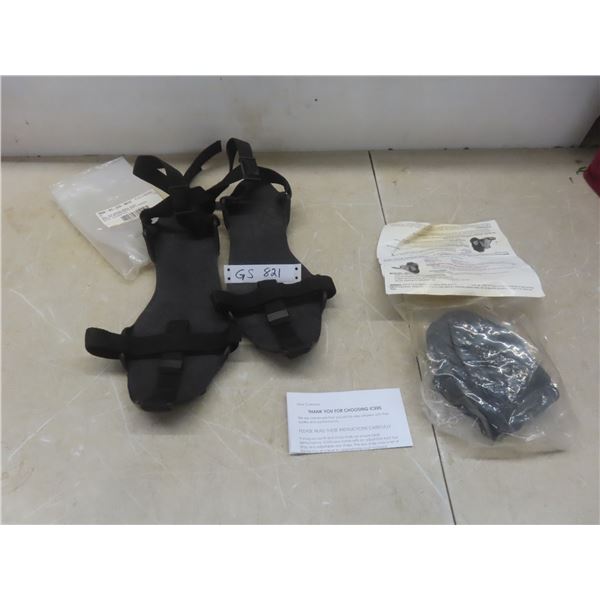 Two New Pairs Anti-Slip Strap-Ons Size XL and Large