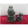 Image 3 : Eight Pieces Soapstone Style Carvings