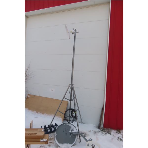 15ft Pop Up Mast for Antennas