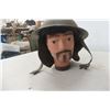 Image 4 : Canadian Military Helmet & Leather Neck Protector