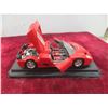 Image 2 : Burago 1993 Ferrari F50 1/24 Scale & 1957 Studebaker Silver Hawk Die Cast Cars