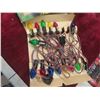 Image 5 : Two Packages Vintage Christmas Lights (Working), New Complete Furniture Care Packages by Fostoria