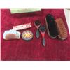 Image 2 : Vintage Shoe Shine Kit with Contents
