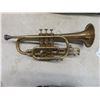 Image 2 : Vintage Brass Ambassador Trumpet by F.E. Olds & Co./Son with Case