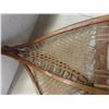 Image 2 : Antique Snowshoes with Leather Bindings from Fredericton NB 58" x 11"