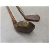 Image 2 : Two Vintage Oak Shaft 1920s Golf Clubs