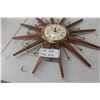 Image 5 : Westclox Electric Starburst Vintage Clock 22"–24" Diameter