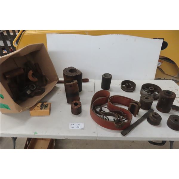 Industrial Wood and Metal Pulley & Belting