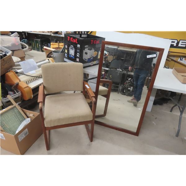 Chair & Mirror 26  x 114 