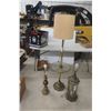 Image 1 : Floor Lamp/Stand Combo & Two Table Top Lamps