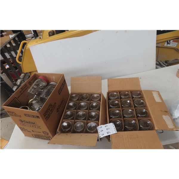 Three Boxes of Jars