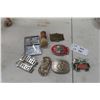 Image 1 : 6 x Belt Buckles, Cigarette Container, and More