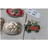 Image 2 : 6 x Belt Buckles, Cigarette Container, and More