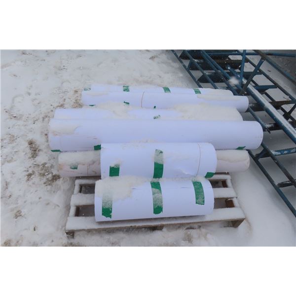 Seven Rolls of Paper 40" + 27"