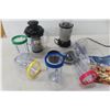 Image 4 : Magic Bullet Blender, Recipe Book & Extra Glasses & Accessories