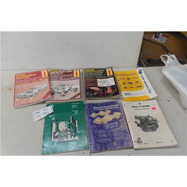 Seven Manuals for Trucks, Buick Engines and More