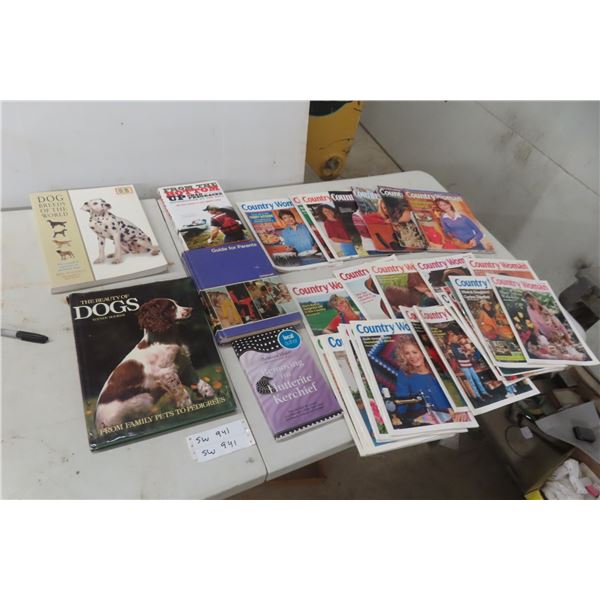 Dog Book, Country Woman Magazines