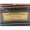 Image 5 : 24" x 27" Jack Nicklaus, Arnold Palmer, and Tiger Woods 'Golfing Greats' Picture