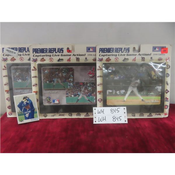 1992 Dunedin Blue Jays Delgado Set and Three 1998 Premier Replay Sets