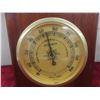 Image 6 : Vintage Sunbeam Weather Station, Bulova Clock, and Golden Boy Plate