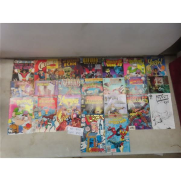 Twenty-Three Vintage Comic Books