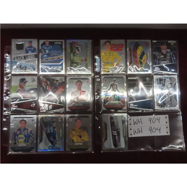 Fifteen NASCAR Cards Including Race-Used Dale Earnhardt Jr. Card