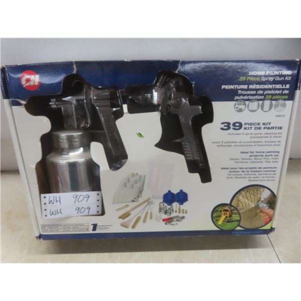 Thirty-Nine Piece Home Painting Spray Gun Kit