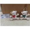 Image 1 : Twelve Christmas Teddy Bear Ornaments